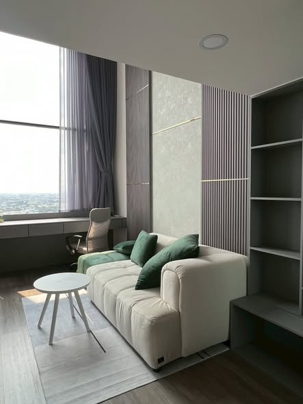 living room and bedroom of So Origin Kaset Interchange