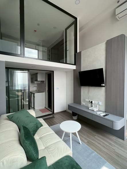 living room and bedroom and room interior of So Origin Kaset Interchange