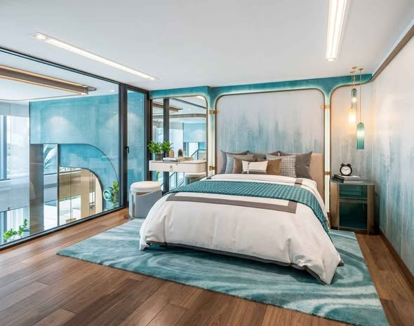 bedroom of So Origin Siriraj