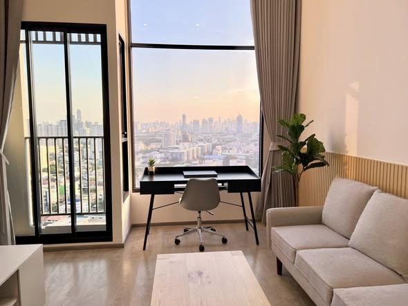 living room of SOHO​ BANGKOK​ RATCHADA​