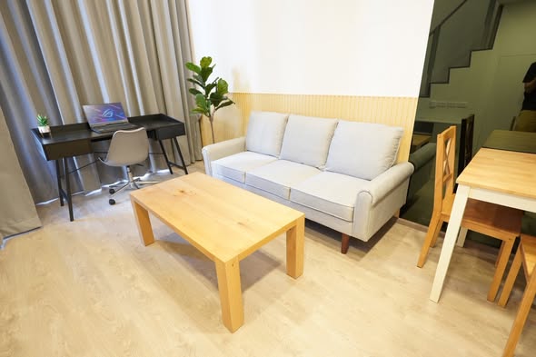 living room and room interior of SOHO​ BANGKOK​ RATCHADA​