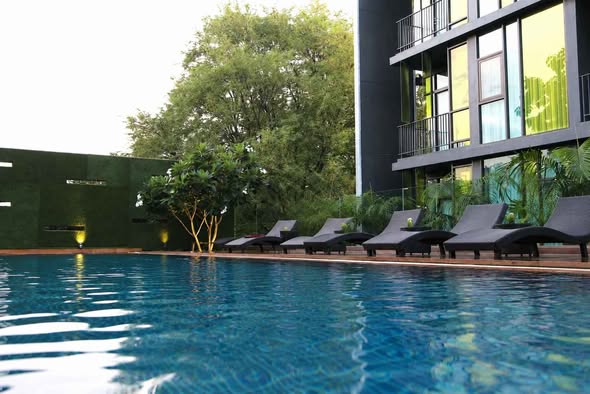 pool of Stylish Condominium