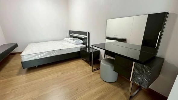 bedroom of Supalai City Resort Station Pranangklao – Chaophraya