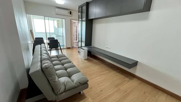 living room of Supalai City Resort Station Pranangklao – Chaophraya