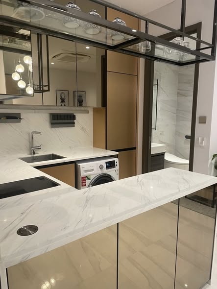 kitchen of Supalai Icon Sathon
