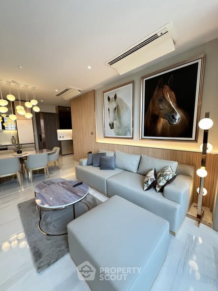 living room of Supalai Icon Sathon