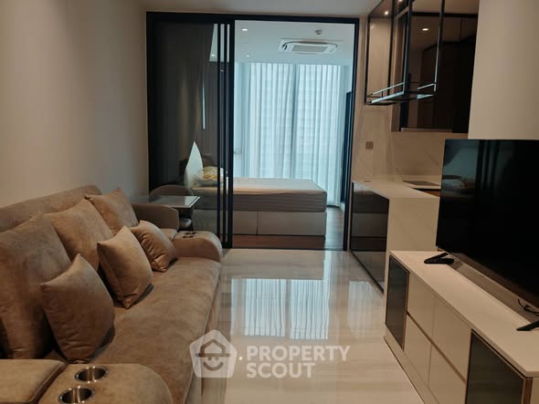living room and bedroom of Supalai Icon Sathon