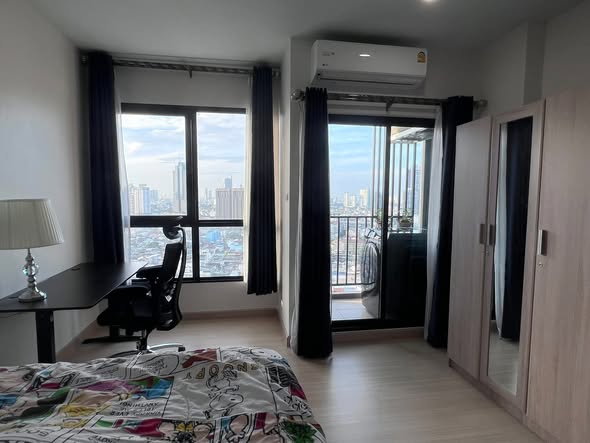 bedroom of Supalai Loft Prajadhipok-Wongwian Yai