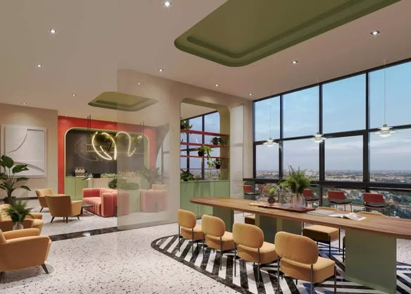 living room of Supalai Parc Ekkamai-Pattanakarn