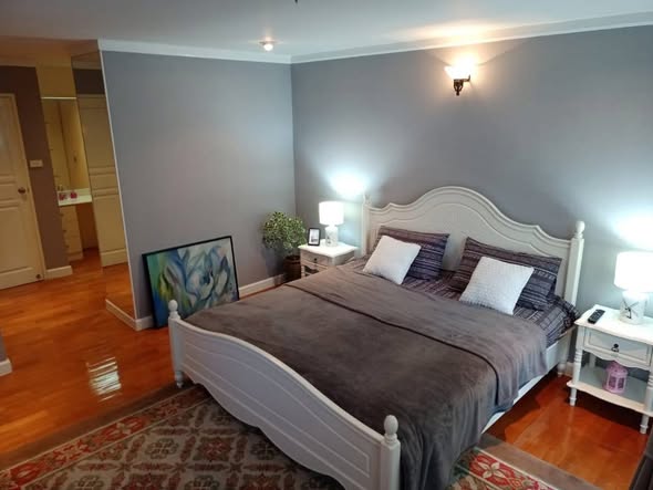 bedroom of Supalai Place Condominium Sukhumvit 39