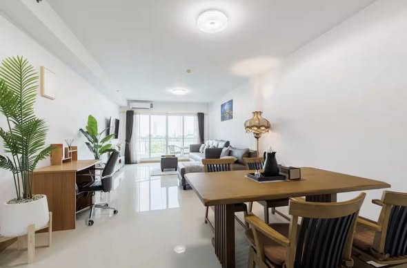 living room and room interior of Supalai River Resort