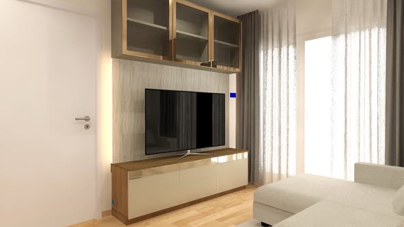 bedroom and living room and room interior of Supalai Veranda Phasi Charoen Station