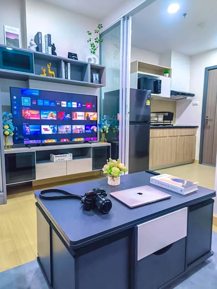 living room of Supalai Veranda Ramkhamhaeng Building C