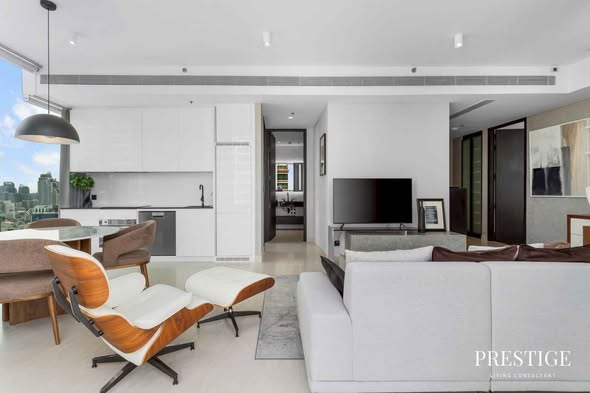 living room of Tait Sathorn 12