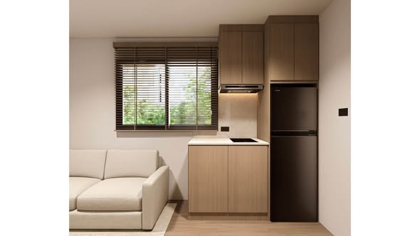 room interior of Tarntip Garden Place Condominium