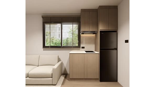 room interior of Tarntip Garden Place Condominium