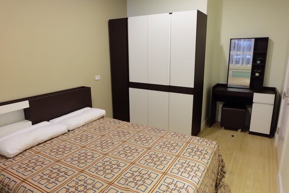 bedroom and room interior of TC-Green Condominium