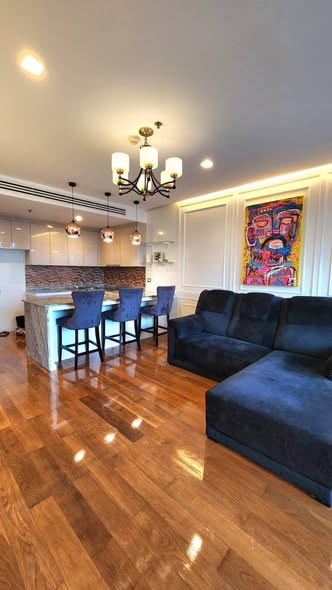 living room of The Address Sathorn