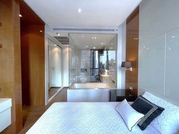 bedroom and room interior of The Address Sukhumvit 28