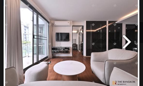 living room and room interior of The Address Sukhumvit 61 ดิ แอดเดรส สุขุมวิท 61