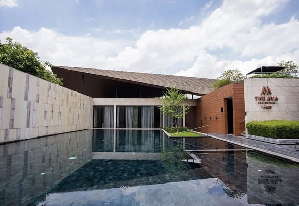 pool of The AVA Residence