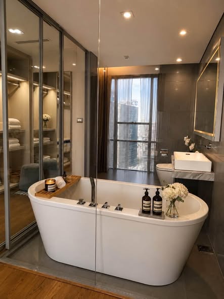 bathroom of The Bangkok Sathorn