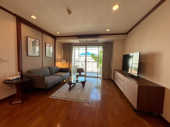 living room and bedroom of The Bangkok Sukhumvit 43