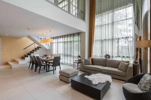living room of The Bangkok Thonglor