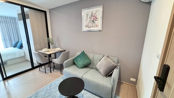 bedroom and living room and room interior of The Base Bukit Phuket เดอะ เบส บูกิต ภูเก็ต