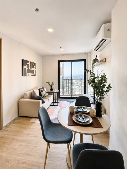 living room of THE BASE Height-Chiang Mai