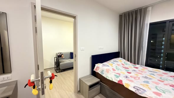 bedroom of THE BASE Phetchaburi-Thonglor เดอะ เบส เพชรบุรี – ทองหล่อ