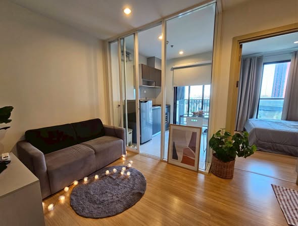 bedroom and living room and room interior of THE BASE Rama 9-Ramkhamhaeng