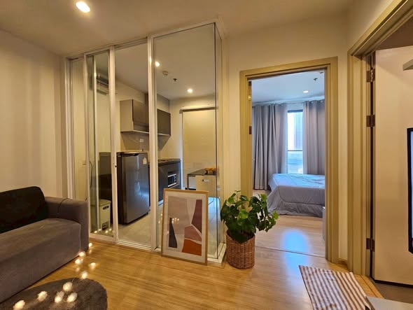 living room and bedroom and room interior of THE BASE Rama 9-Ramkhamhaeng