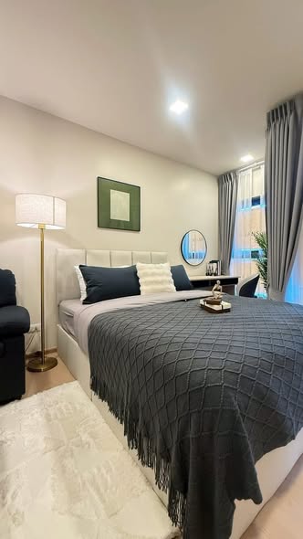 bedroom of The Base Urban Rama9
