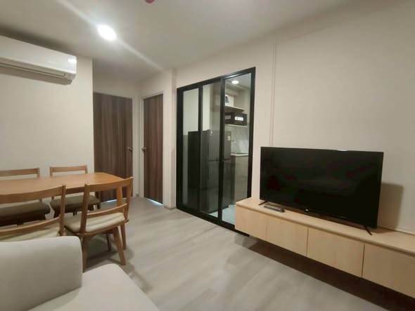 bedroom and room interior of The Belgravia @ Ratchada17 (Sale Office)