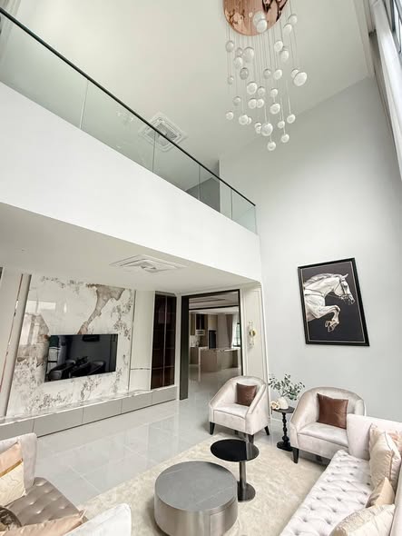 living room of THE CITY บางนา2 | THE CITY BANGNA 2 BY AP THAI