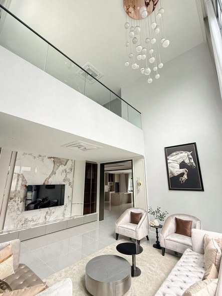 living room of THE CITY บางนา2 | THE CITY BANGNA 2 BY AP THAI