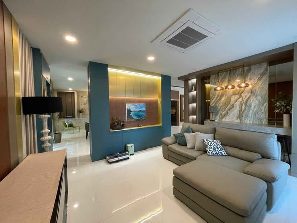 bedroom and living room of The City Bangna