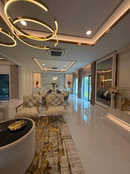 living room of The City Sukhumvit-Onnut 2