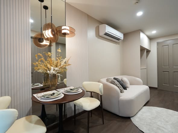 living room of The Clover