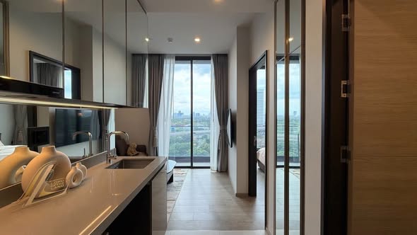 bedroom of The Crest Park Residences