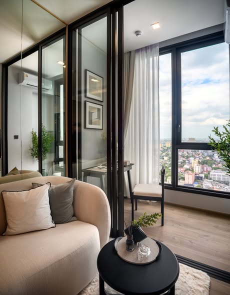 bedroom and living room and room interior of The Crest Park Residences