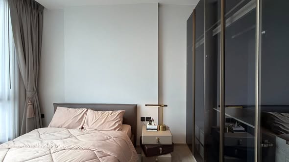 bedroom and room interior of The Crest Park Residences