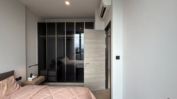 bedroom and room interior of The Crest Park Residences