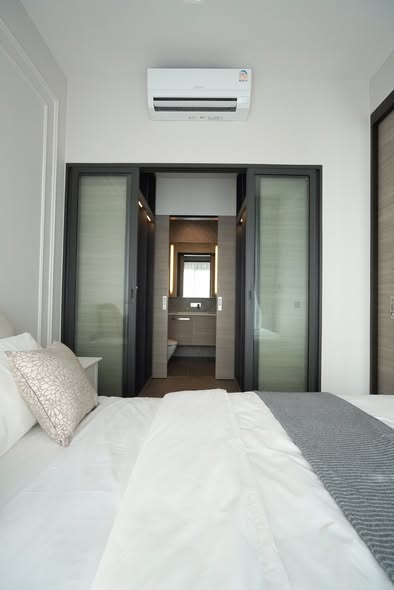 bedroom and room interior of The Crest Park Residences