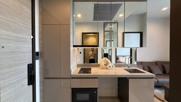 room interior of The Crest Park Residences