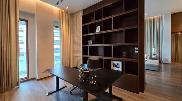 living room and bedroom and room interior of The Crest Ruamrudee