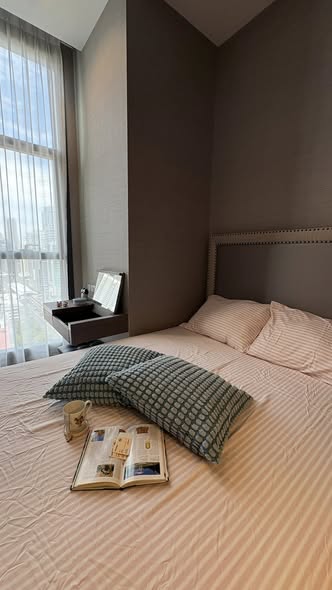 bedroom of The Diplomat Sathorn