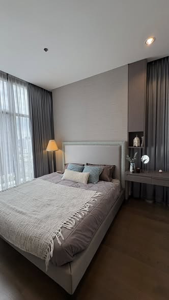 bedroom of The Diplomat Sathorn