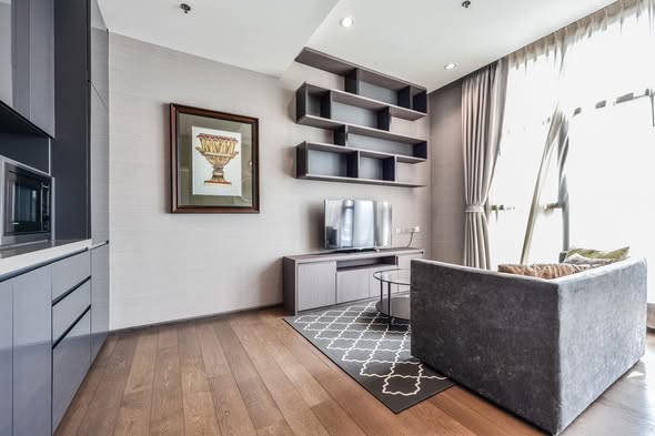 living room of The Diplomat Sathorn
